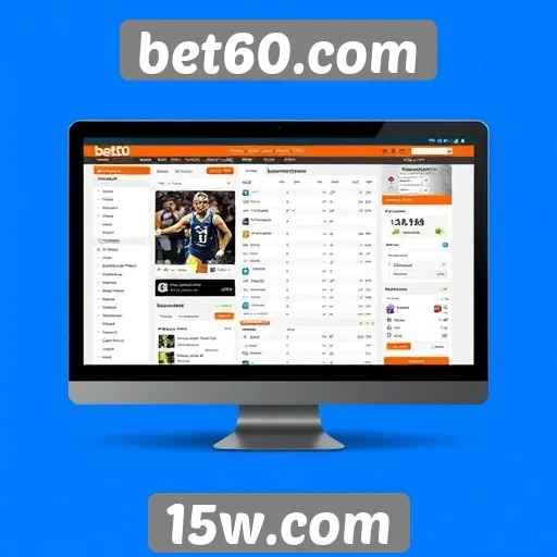 Acessibilidade e navegação no site bet60.com